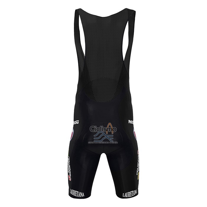 Androni Giocattoli Ropa Ciclismo Culotte Corto 2022 Hombre Mangas Cortas Negro Rojo